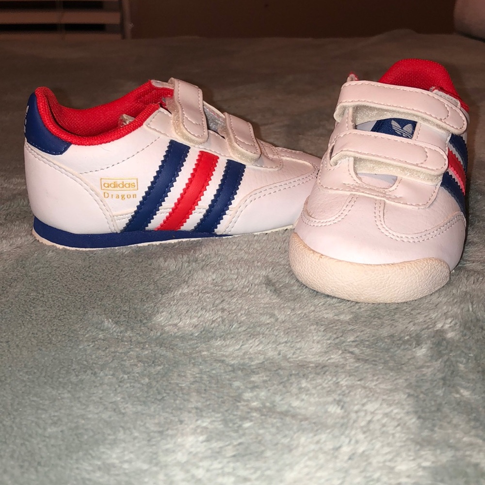 Baby Adidas Dragon Ortholite shoes - size 6K